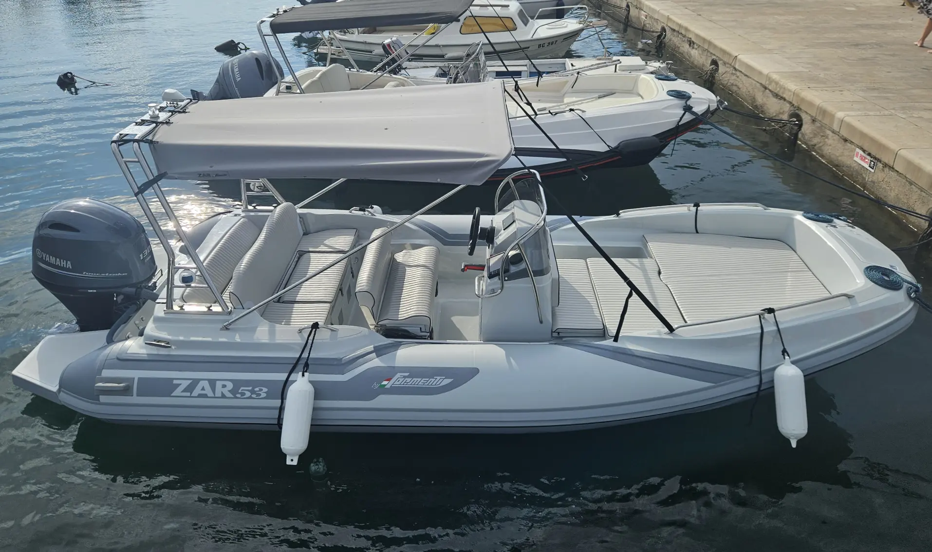 ZAR Formenti 53 Yamaha F130 Gray